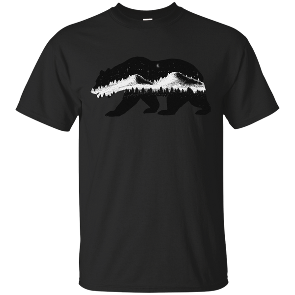 BEAR - Bear at Night T Shirt & Hoodie
