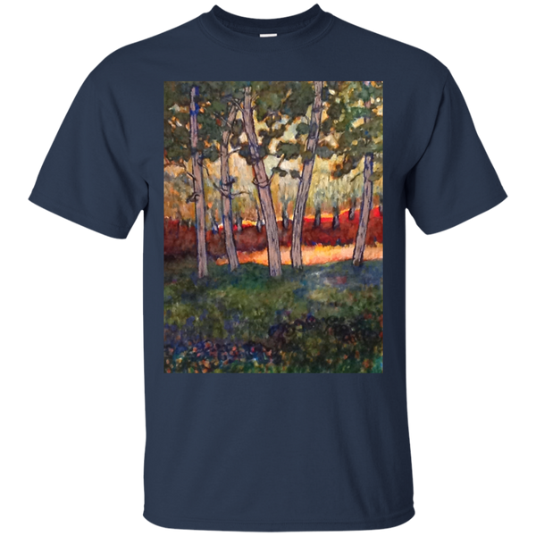 Camping - Lite thru trees T Shirt & Hoodie