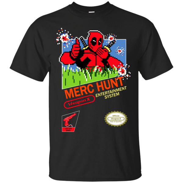 Deadpool - Merc Hunt pixelart T Shirt & Hoodie