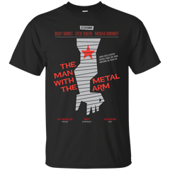 Marvel - The Man With The Metal Arm winter soldier T Shirt & Hoodie