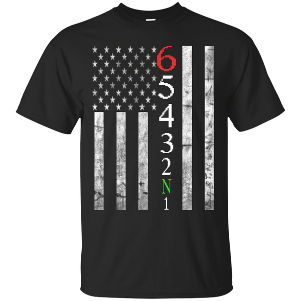 Biker - 1 Down 5 up Flag T Shirt & Hoodie