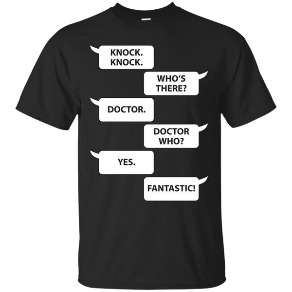 11TH DOCTOR - Whos There T Shirt & Hoodie