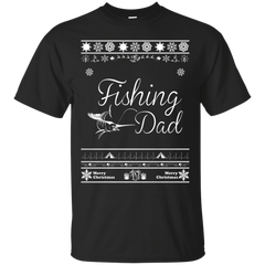 Fishing - Merry Christmas Fishing Dad fishing dad T Shirt & Hoodie