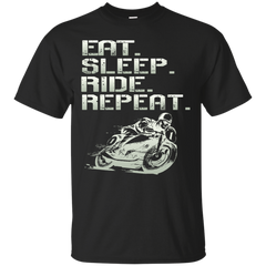 Biker - EatSleepRideRepeat T Shirt & Hoodie