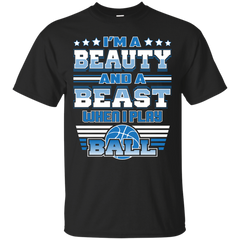 BASKETBALL - Im A Beauty And A Best When I Play Ball Basketball Player T Shirt & Hoodie