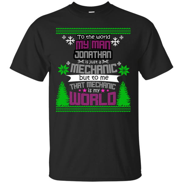 Mechanic - That Mechanic Is My World T Shirt & Hoodie