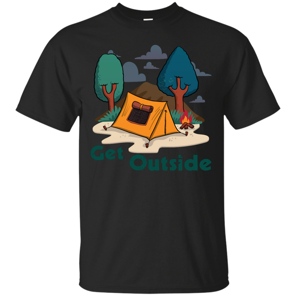 CAMPING - Get Outside  Camping Tent Outdoors Mountains T Shirt & Hoodie