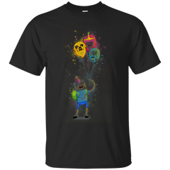ADVENTURE TIME - Finn with Birthday Balloons T Shirt & Hoodie