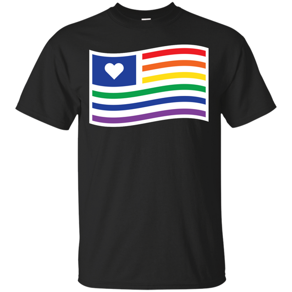 LGBT - Gay Rights Pride Flag With Heart gay pride T Shirt & Hoodie