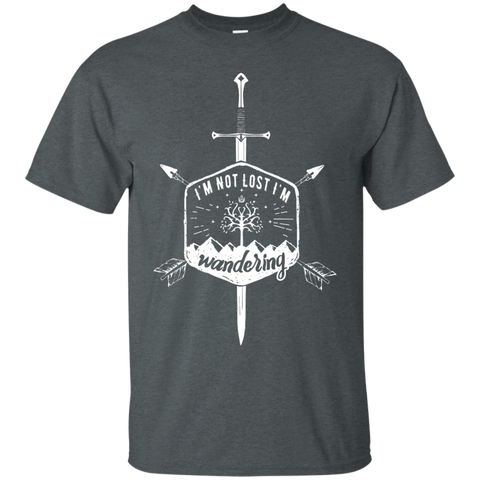 Hiking - Im Not Lost Im Wandering lord of the rings T Shirt & Hoodie