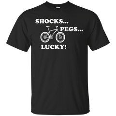 Biker - NAPOLEON DYNAMITE QUOTE  SHOCKS PEGS LUCKY T Shirt & Hoodie