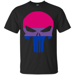 Marvel - Bisexual Pride Punisher bisexual T Shirt & Hoodie