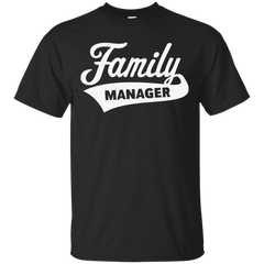 Mom - Family Manager  White  T Shirt & Hoodie