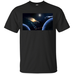 Space - Space Battle scene T Shirt & Hoodie
