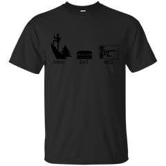 Hiking - Hike Eat Bed hiking T Shirt & Hoodie