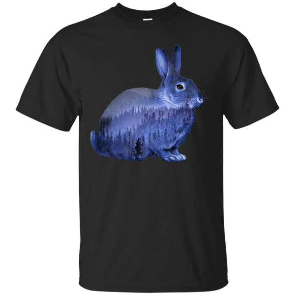 ABSTRACT - Misty Forest Bunny T Shirt & Hoodie