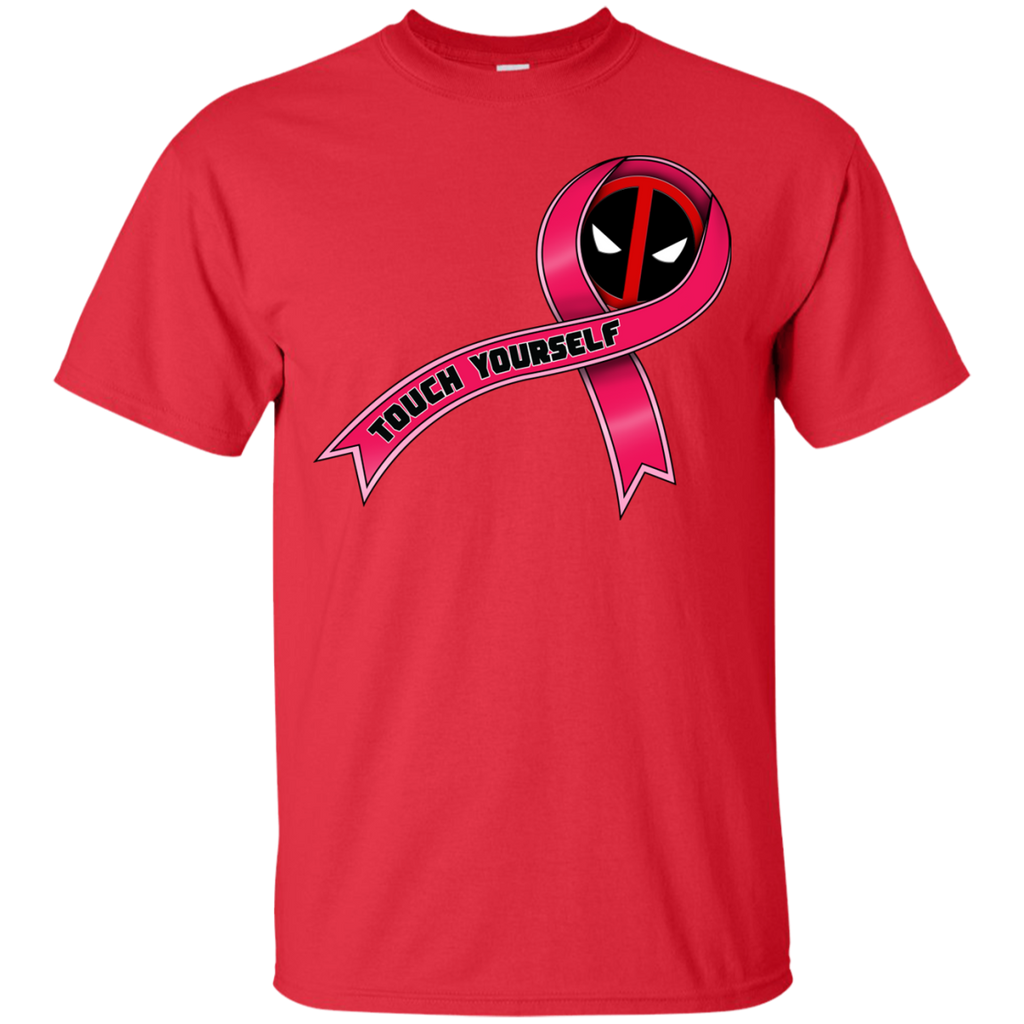 Marvel - Deadpool Touch Yourself Pink Ribbon wade wilson T Shirt & Hoodie