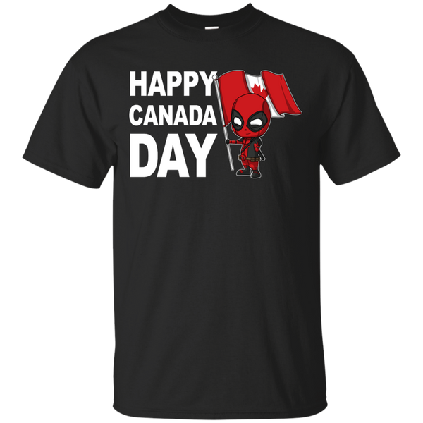 Deadpool - Happy Canada Day Toon deadpool T Shirt & Hoodie