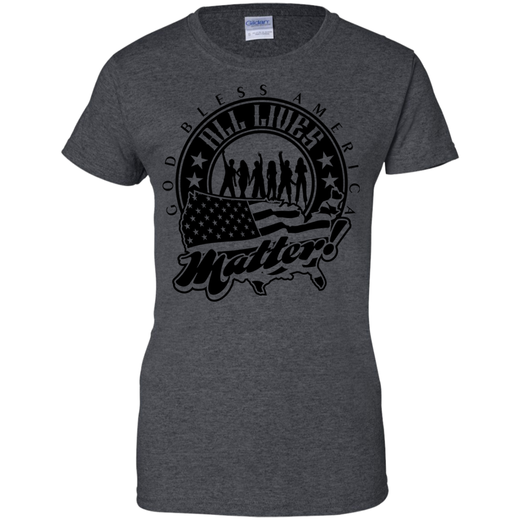 Camping - ALL LIVES MATTER armed forces T Shirt & Hoodie