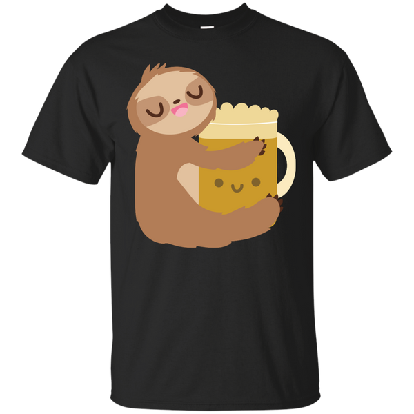 BEER LOVER - Sloth Beer T Shirt & Hoodie
