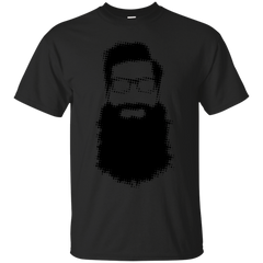 BEARDEDMEN - Halftone Beardy Man T Shirt & Hoodie