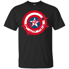 MARVEL CINEMATIC UNIVERSE - Deadpool was here Captain America T Shirt & Hoodie