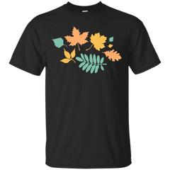 Mother - Sunny Autumn Pastel Leaves Pattern autumn leaf T Shirt & Hoodie