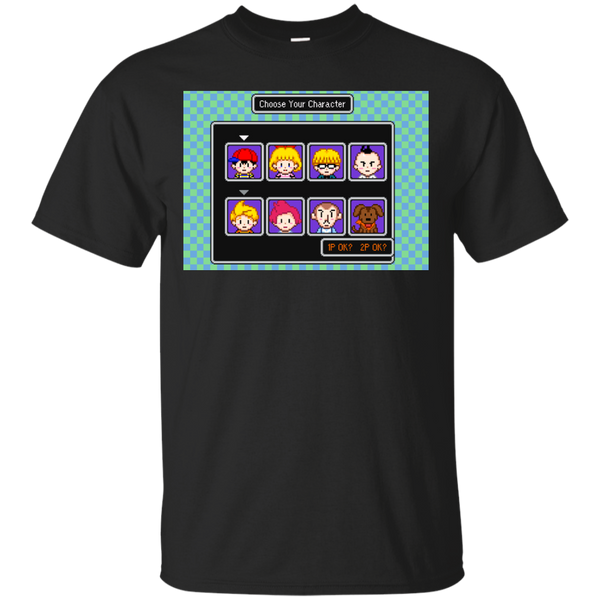 Mother - Mother 2  3 Character Select earthbound T Shirt & Hoodie