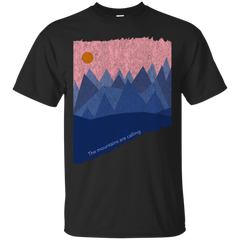 Hiking - The mountains are calling mountain T Shirt & Hoodie