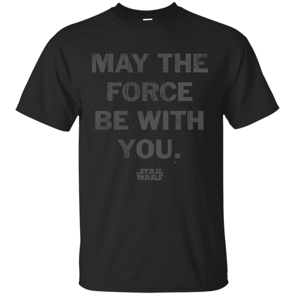 Star Wars - May the Force Be With You distressed T Shirt & Hoodie