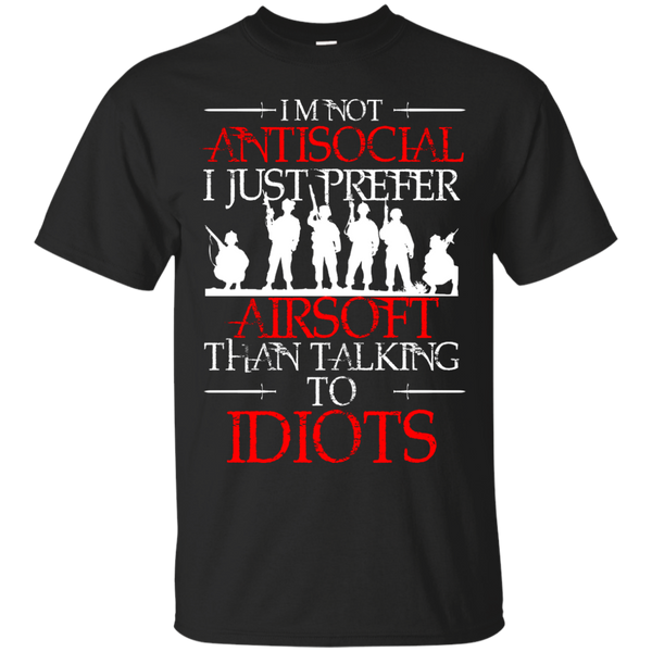 AIRSOFT - Airsoft Antisocial Club T Shirt & Hoodie