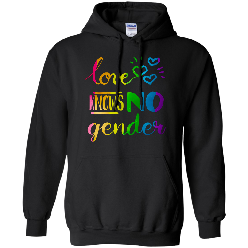 LGBT - Love Knows No Gender LGBT Pride lgbt T Shirt & Hoodie