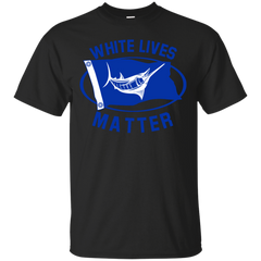 Fishing - white marlin lives matter marlin fish T Shirt & Hoodie