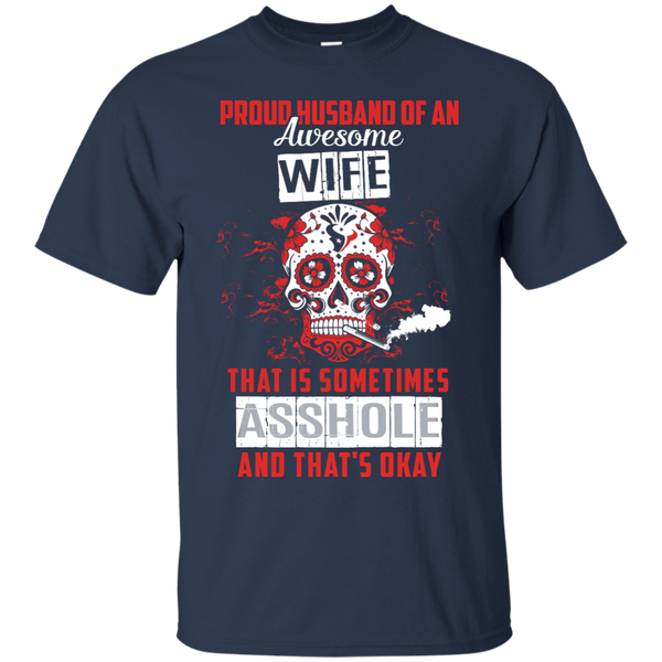 Yoga - PROUD HUSBAND OF AN AWESOME WIFE 392 T shirt & Hoodie