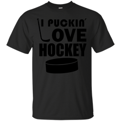 Hockey - Puckin Love Hockey hockey stick T Shirt & Hoodie