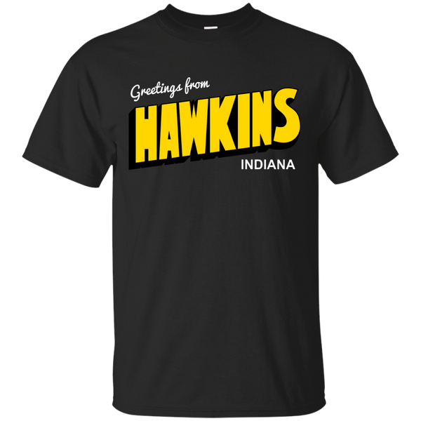 Stranger Things - Greetings from Hawkins stranger things T Shirt & Hoodie