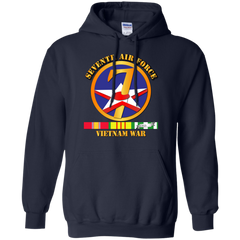 AIR FORCE - USAF  SSI  Seventh Air Force w VN SVC Ribbons T Shirt & Hoodie