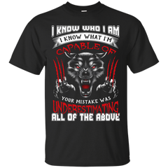 Mechanic - I KNOW WHO I AM I KNOW WHAT IM CAPABLE T Shirt & Hoodie