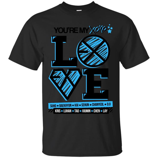 CHANYEOL - EXO XOXO LOVE T Shirt & Hoodie