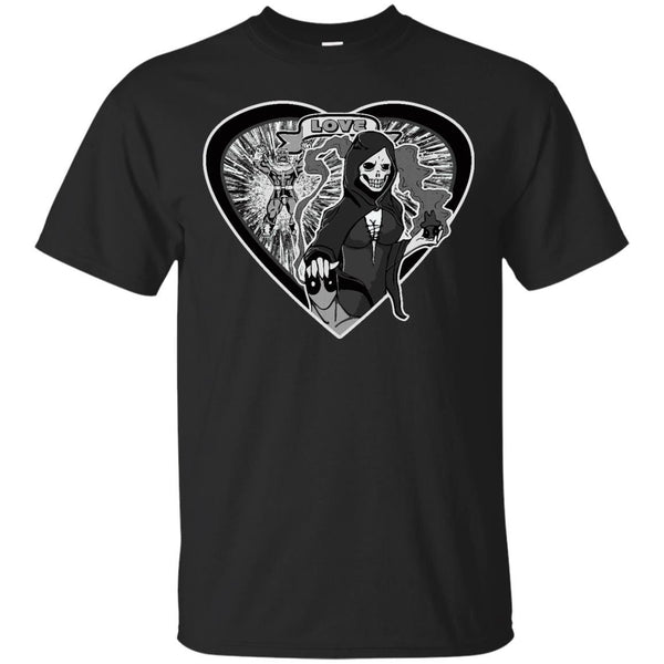 LOVE - Deadpool And Mistress Death T Shirt & Hoodie