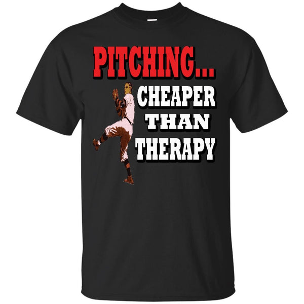 BASEBALLBAT - pitching cheaper than therapy baseball shirt T Shirt & Hoodie