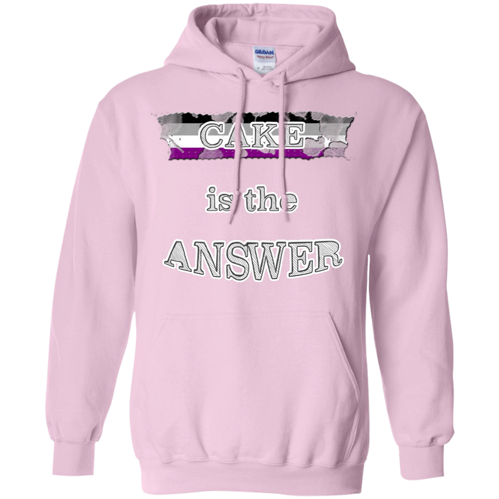 LGBT - Cake is the answer asexuality T Shirt & Hoodie