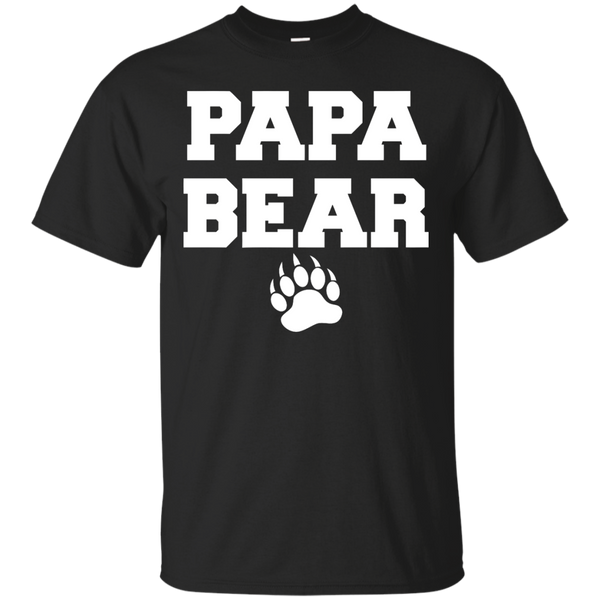 Father - PAPA BEAR papa bear T Shirt & Hoodie