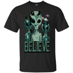 ALIENS - Believe T Shirt & Hoodie