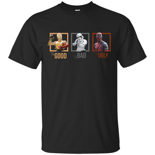Deadpool - The Good The Bad  The Ugly deadpool T Shirt & Hoodie