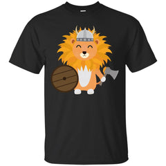 ZOO - Lion viking with helmet T Shirt & Hoodie