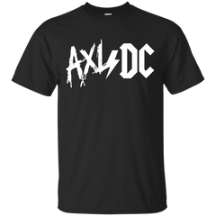 AXL DC - AxlDC ModernStyle Logo White Logo T Shirt & Hoodie