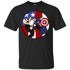 Marvel - Cap vs Trump captain america T Shirt & Hoodie