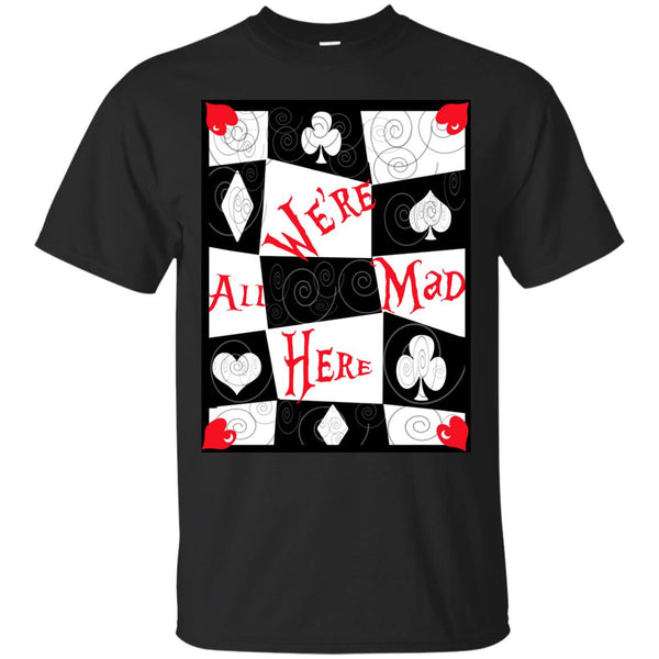 MAGIC - Alice in Wonderland Disney Were All Mad Here Mad Tea Party T Shirt & Hoodie