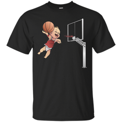 BASKETBALL - Baby can dunk too T Shirt & Hoodie